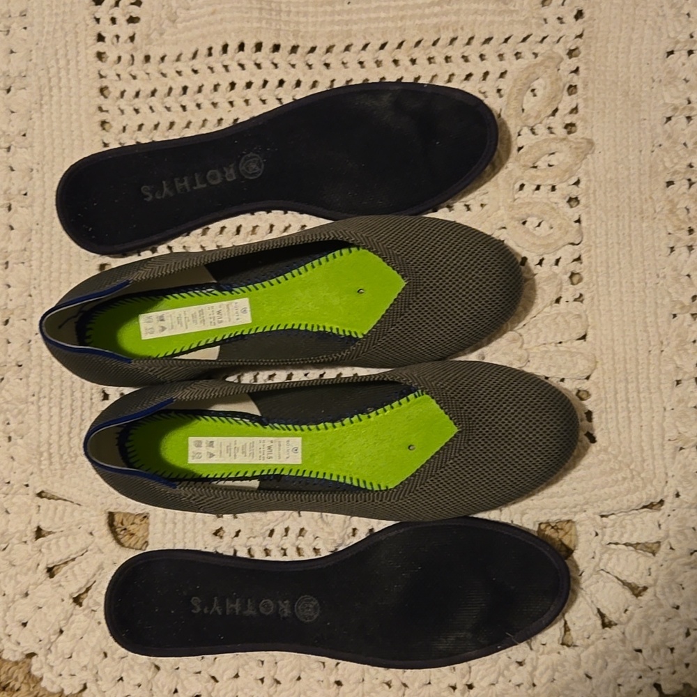 Rothy's grey flats - Picture 2 of 4